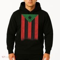 Afro Boricua Puerto Rico Africa Hoodie thumb 2