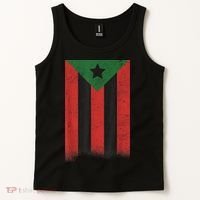 Afro Boricua Puerto Rico Africa Tank Top thumb 2