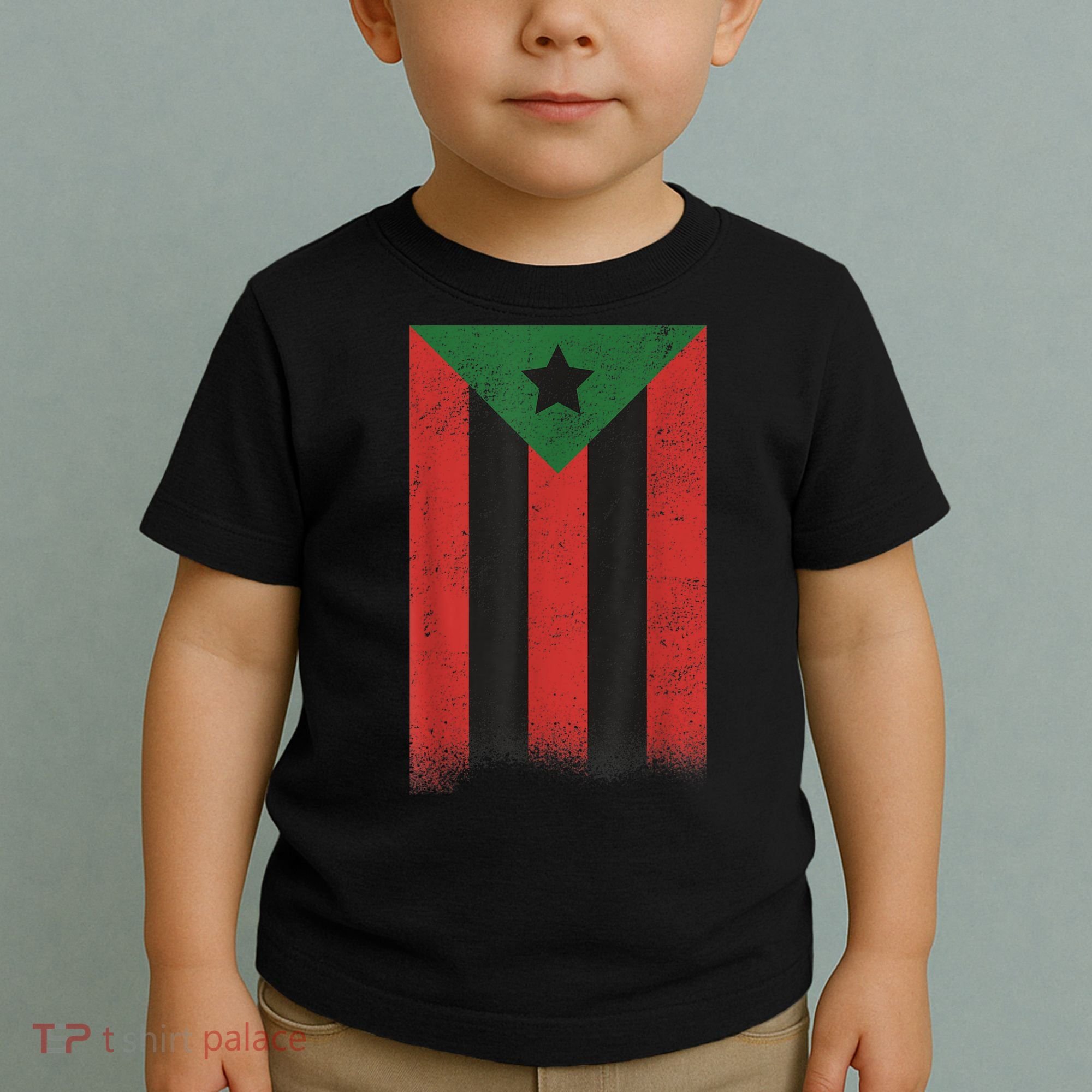 Afro Boricua Puerto Rico Africa Toddler T-Shirt