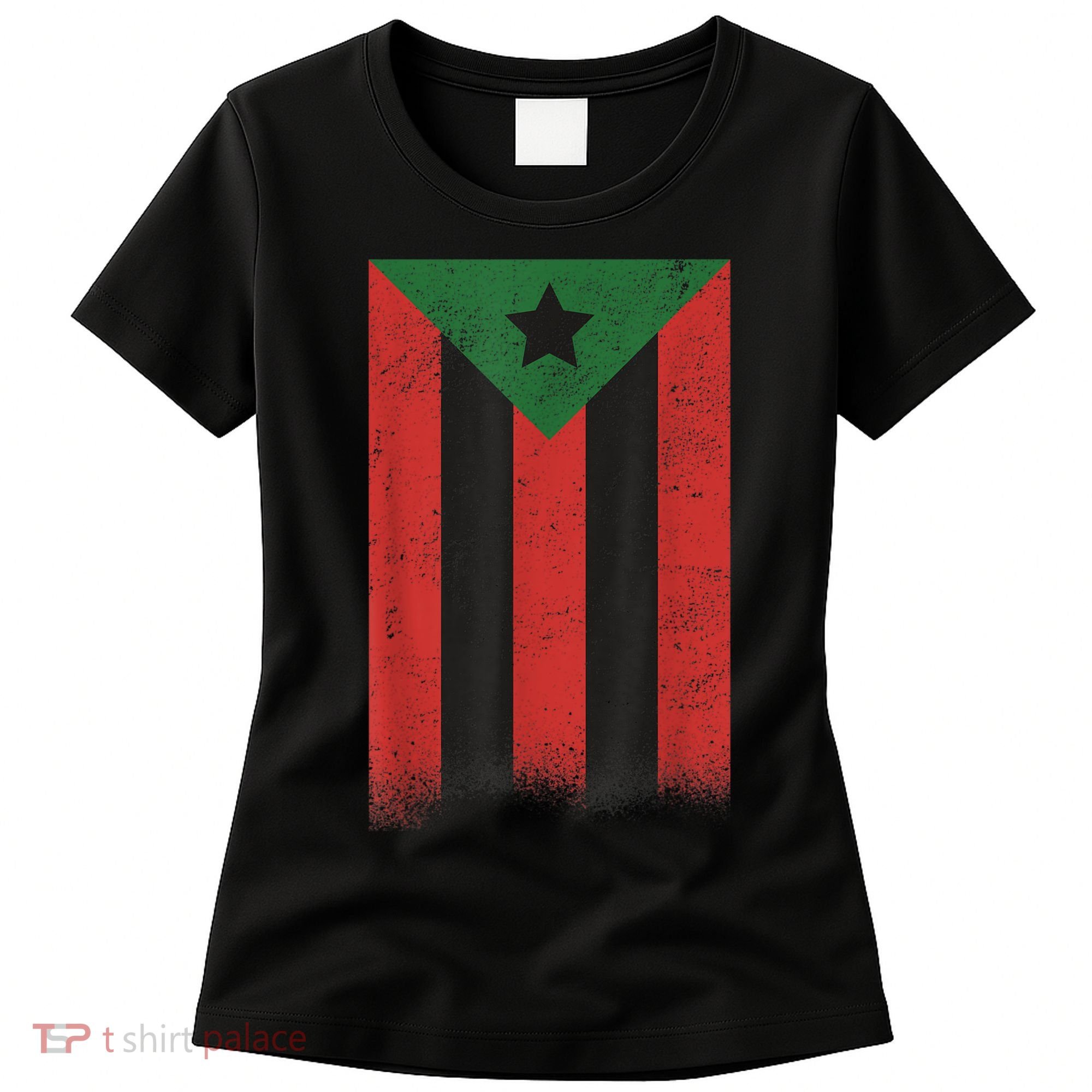 Afro Boricua Puerto Rico Africa Women's T-Shirt