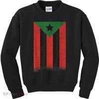 Afro Boricua Puerto Rico Africa Kids Sweatshirt thumb 0