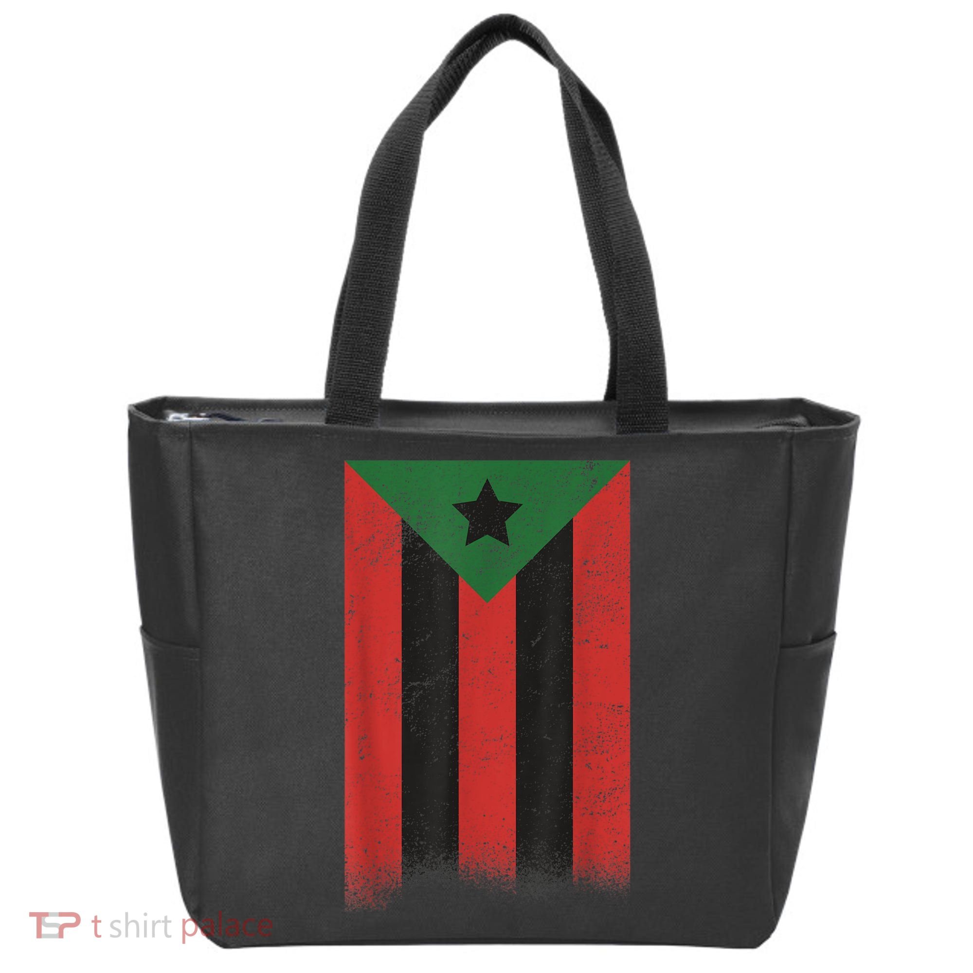Afro Boricua Puerto Rico Africa Tote Bag