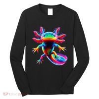 Axolotl Beautiful Pop Art Axolotl Long Sleeve Shirt thumb 0