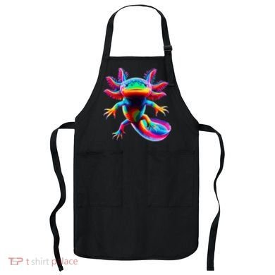Axolotl Beautiful Pop Art Axolotl Apron