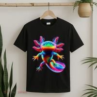 Axolotl Beautiful Pop Art Axolotl T-Shirt thumb 2