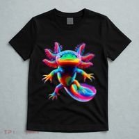 Axolotl Beautiful Pop Art Axolotl T-Shirt thumb 5