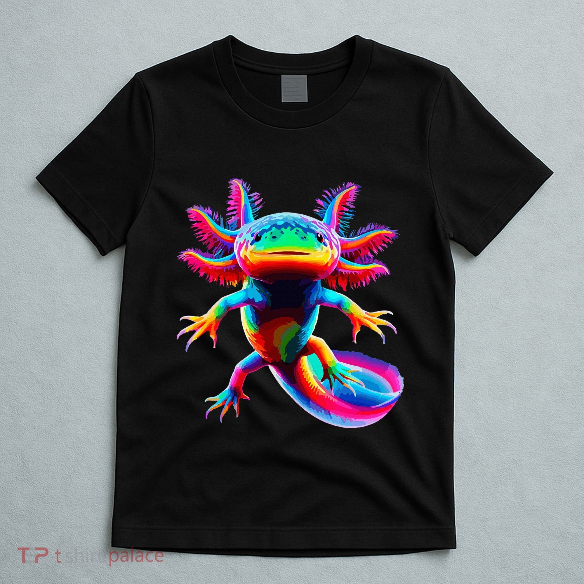 Axolotl Beautiful Pop Art Axolotl T-Shirt