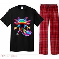 Axolotl Beautiful Pop Art Axolotl Pajama Set thumb 0
