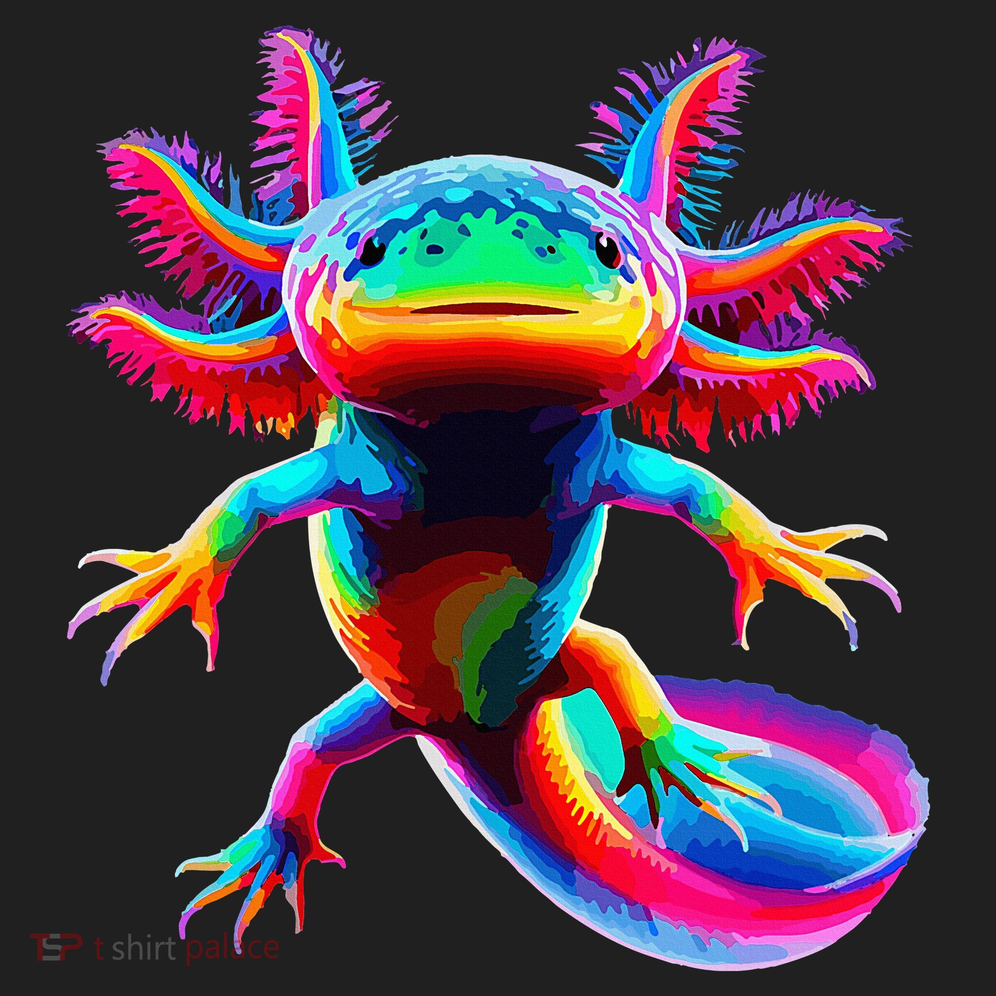 Axolotl Beautiful Pop Art Axolotl Tumbler