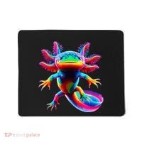 Axolotl Beautiful Pop Art Axolotl Mousepad thumb 0