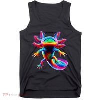 Axolotl Beautiful Pop Art Axolotl Tank Top thumb 0