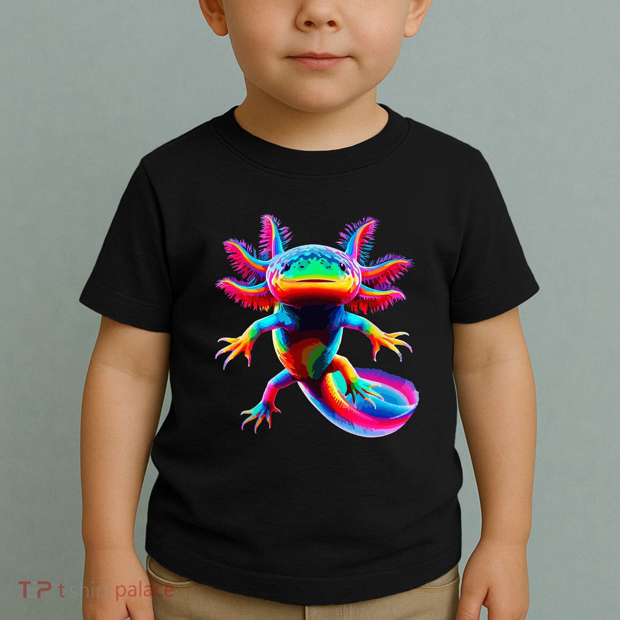 Axolotl Beautiful Pop Art Axolotl Toddler T-Shirt
