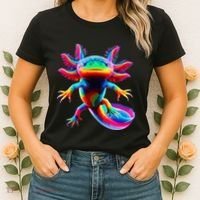 Axolotl Beautiful Pop Art Axolotl Women's T-Shirt thumb 2