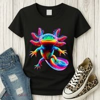 Axolotl Beautiful Pop Art Axolotl Women's T-Shirt thumb 3