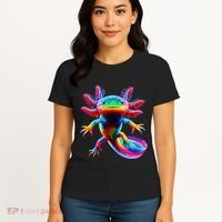 Axolotl Beautiful Pop Art Axolotl Women's T-Shirt thumb 4