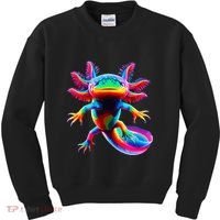 Axolotl Beautiful Pop Art Axolotl Kids Sweatshirt thumb 0