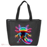 Axolotl Beautiful Pop Art Axolotl Tote Bag thumb 0