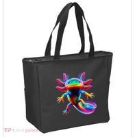Axolotl Beautiful Pop Art Axolotl Tote Bag thumb 2