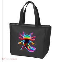 Axolotl Beautiful Pop Art Axolotl Tote Bag thumb 3