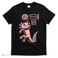 Axolotl Basketball Player Basketballer Sports T-Shirt thumb 0