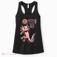Axolotl Basketball Player Basketballer Sports Women's Tank Top thumb 0