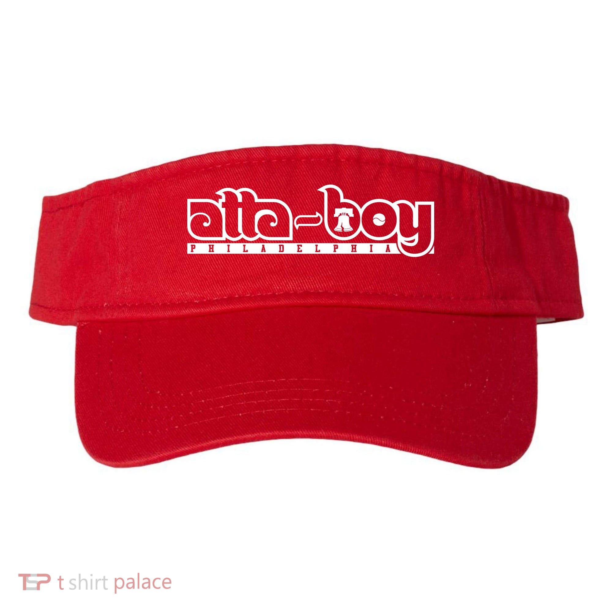 Atta Boy Philly Red October Philadelphia Baseball Visor