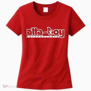 Atta Boy Philly Red October Philadelphia Baseball Women's T-Shirt