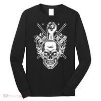 Awesome Billiards Pool Player Long Sleeve Shirt thumb 0