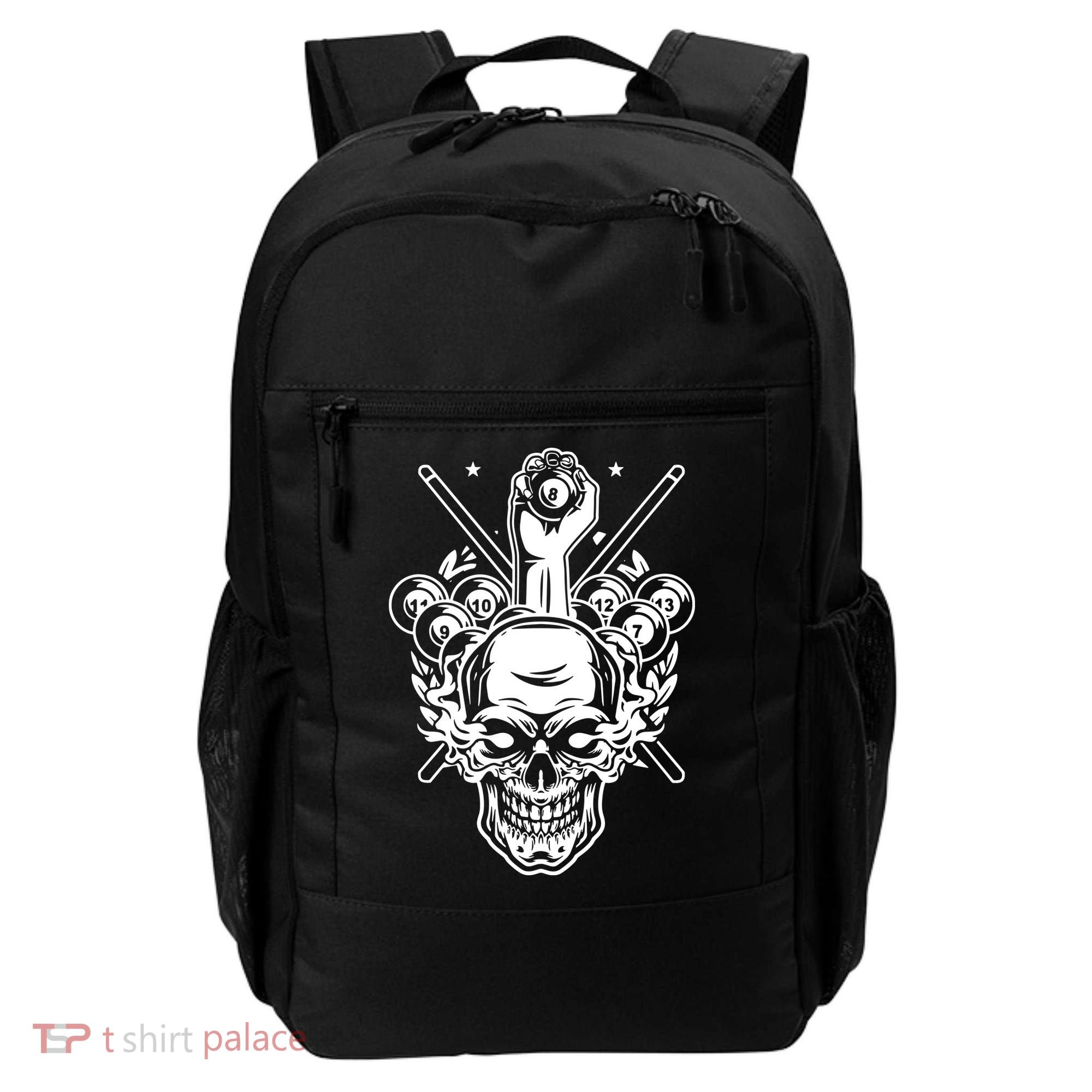 Awesome Billiards Pool Player Backpack