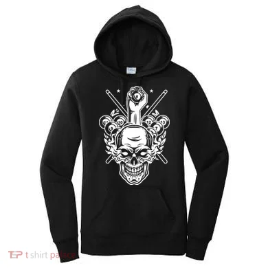 Awesome Billiards Pool Player Women's Hoodie