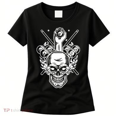 Awesome Billiards Pool Player Women's T-Shirt