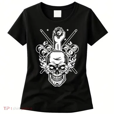 Awesome Billiards Pool Player Women's T-Shirt
