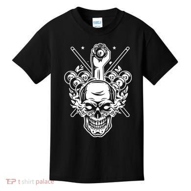 Awesome Billiards Pool Player Kids T-Shirt
