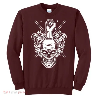 Awesome Billiards Pool Player Sweatshirt