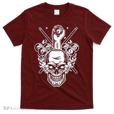 Awesome Billiards Pool Player T-Shirt