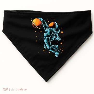Astronaut Basketball Player USA-Made Doggie Bandana