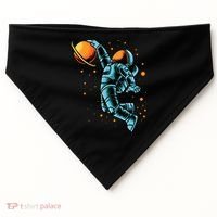 Astronaut Basketball Player USA-Made Doggie Bandana thumb 0