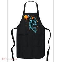 Astronaut Basketball Player Apron thumb 0