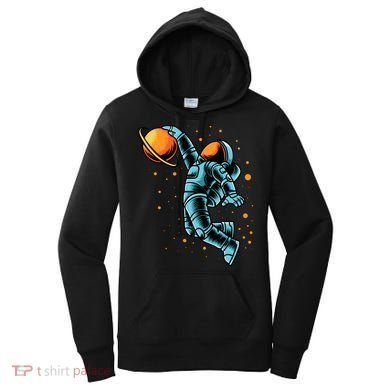 Astronaut Basketball Player Women's Hoodie