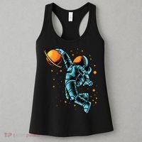 Astronaut Basketball Player Women's Tank Top thumb 3