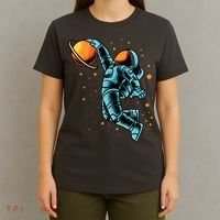 Astronaut Basketball Player T-Shirt thumb 4