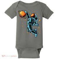 Astronaut Basketball Player Baby Bodysuit thumb 0