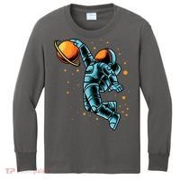 Astronaut Basketball Player Kids Long Sleeve Shirt thumb 0