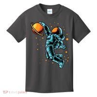Astronaut Basketball Player Kids T-Shirt thumb 0