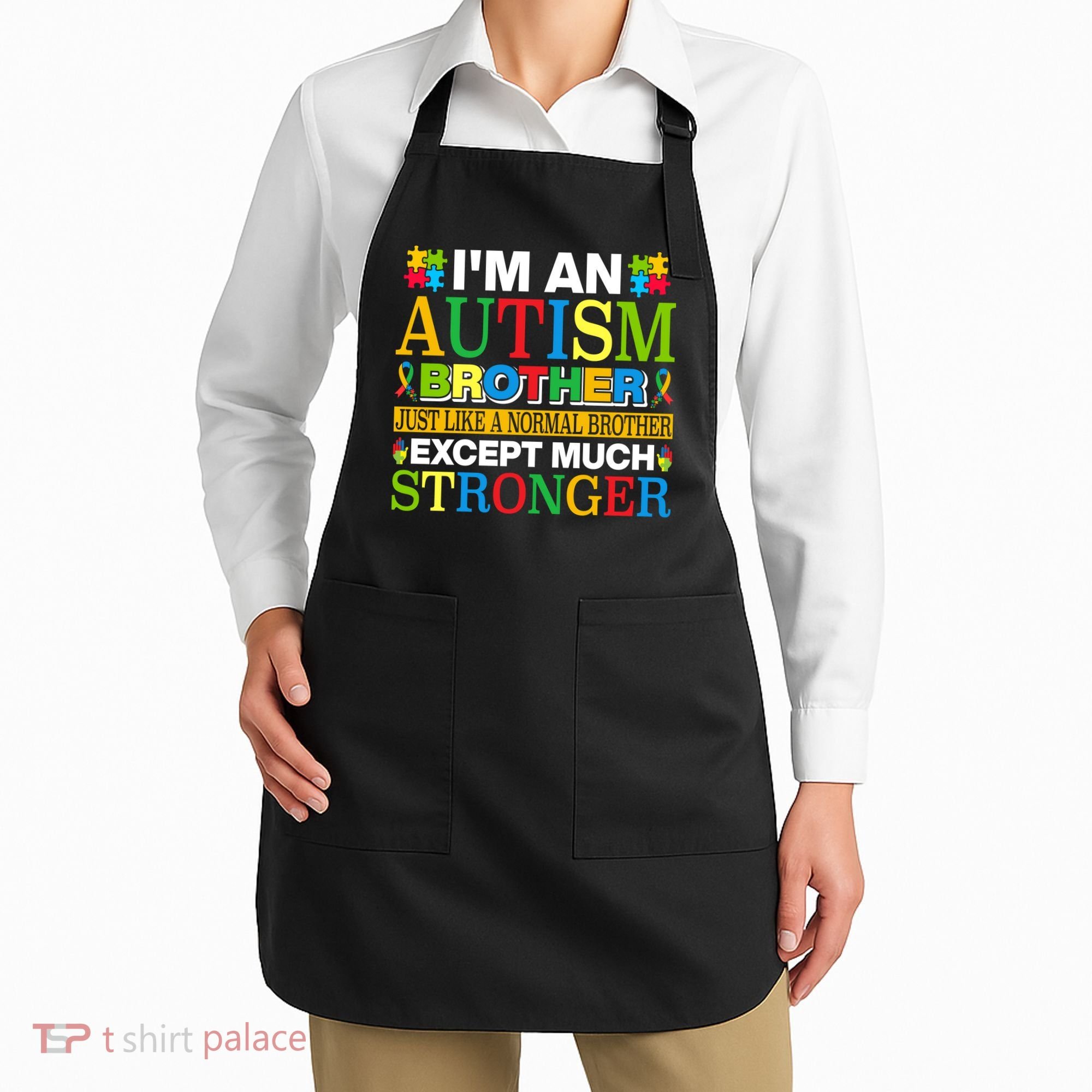 Autism Brother Quotes Motivational Autism Awareness Autism Support Apron
