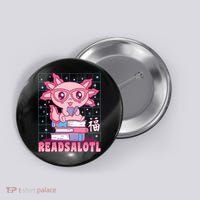 Axolotl Books Readsalotl Reading Bookworm Button thumb 0