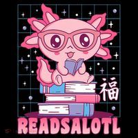 Axolotl Books Readsalotl Reading Bookworm Coffee Mug thumb 5
