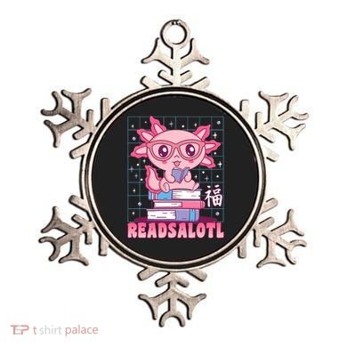 Axolotl Books Readsalotl Reading Bookworm Ornament