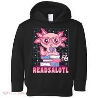 Axolotl Books Readsalotl Reading Bookworm Toddler Hoodie thumb 0