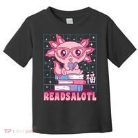 Axolotl Books Readsalotl Reading Bookworm Toddler T-Shirt thumb 0